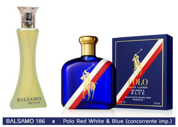 186 - POLO RED, WHITE & BLUE de RALPH LAUREN